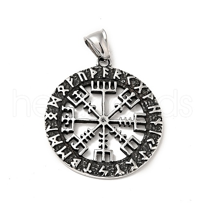 304 Stainless Steel Manual Polishing Pendants STAS-G280-10AS-1