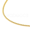 Rack Plating Brass Rope Chain Necklaces NJEW-K256-04G-2