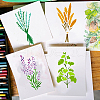 Plastic Drawing Painting Stencils Templates DIY-WH0396-508-6
