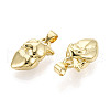 Brass Pendants KK-N265-18G-2