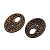 Walnut Wood Pendants WOOD-A025-10-2