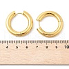 202 Stainless Steel Huggie Hoop Earrings EJEW-O087-08G-G-2