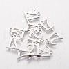 201 Stainless Steel Charms STAS-Q201-T410-1