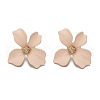 Flower Alloy Stud Earrings WGD3727-05-3
