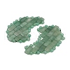 Mother's Day Gifts Natural Green Aventurine Eye Patches G-D301-A06-2