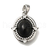 Brass Micro Pave Cubic Zirconia Pendants KK-K388-24P-1