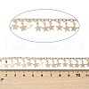 Handmade Brass Star Chains CHC-Z001-22KCG-3