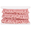 MAYJOYDIY US 5M Polyester Pleated Lace Ribbon OCOR-MA0001-12B-1