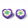 Handmade Polymer Clay Beads CLAY-N011-013-3