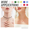 GOMAKERER 10 Strands 10 Colors Electroplate Glass Beads Strands EGLA-GO0001-04-7