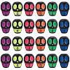 SUNNYCLUE 400Pcs Opaque Black Acrylic Beads MACR-SC0001-66-1
