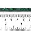 Synthetic Malachite Beads Strands G-E612-C06-5