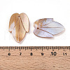 Natural Freshwater Shell Carved Pendants SHEL-N036-19-3