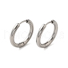 304 Stainless Steel Hoop Earrings EJEW-P177-P-23-1