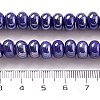 Porcelain Rondelle Beads PORC-Q001-01E-4