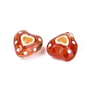Handmade Lampwork Beads Strands LAMP-R004-06A-04-3