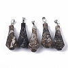 Natural Agate Pendants G-S359-059P-1
