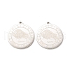 Non-Tarnish 304 Stainless Steel Pendants STAS-A074-03D-P-2