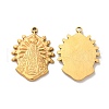 Ion Plating(IP) 304 Stainless Steel Pendants STAS-Q001-33G-1