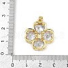 Brass Glass Pendants KK-R226-05G-4