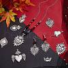 SUNNYCLUE 8 Styles Tibetan Style Alloy Pendants FIND-SC0010-46-4