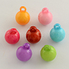 Opaque Acrylic Round Pendants SACR-Q099-M02-1