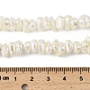 Electroplated Shell Pearl Beads Strands BSHE-M036-01A-4