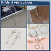 Unicraftale 4Pcs 925 Sterling Silver Toggle Clasps STER-UN0001-48-6