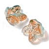 Transparent Spray Paint Glass Beads GLAA-Z011-06F-2
