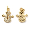 925 Sterling Silver Micro Pave Cubic Zirconia Charms STER-I010-40G-1