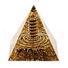 Orgonite Pyramid Resin Energy Generators DJEW-C019-01E-1