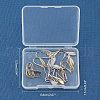Brass Earring Hooks KK-FH0001-15-8