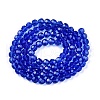 Transparent Glass Beads EGLA-A035-T4mm-D21-2