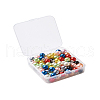 Plastic Imitation Pearl Pendants KY-TA0001-09P-14