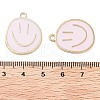 Alloy Enamel Pendants PALLOY-S192-03G-02-3