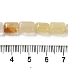 Natural Topaz Jade Beads Strands G-G085-A12-01-4