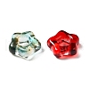 Transparent Glass European Bead GLAA-H025-06-3