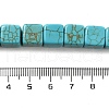 Synthetic Turquoise Beads Strands TURQ-F009-02D-02-5
