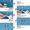 Unicraftale DIY Pendant Making Kits DIY-UN0001-55P-3