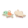 Alloy Enamel Pendants ENAM-T020-76-2