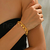Exquisite Brass Heart Charm Bracelets EN2397-1