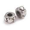 304 Stainless Steel Beads STAS-F237-18AS-1