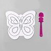 Paper Hand Held Fan DIY-WH20001-27E-01-1