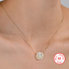 Elegant 925 Sterling Silver Hollow Butterfly Pendant Necklaces for Daily Commute and Vacation UV4706-1-2