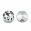 Pointed Back Glass Rhinestone Cabochons RGLA-T029-20mm-01-2