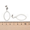304 Stainless Steel Stud Earrings EJEW-Z089-15P-5