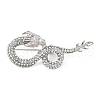 Alloy Crystal Rhinestone Brooches JEWB-C041-01P-1