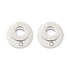 304 Stainless Steel Rhinestone Stud Earrings EJEW-Z089-06P-4