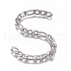 Tarnish Resistant 201 Stainless Steel Chain CHS-G017-13P-2