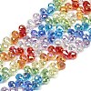 Electroplate Glass Beads Strands EGLA-D300-02-8mm-1